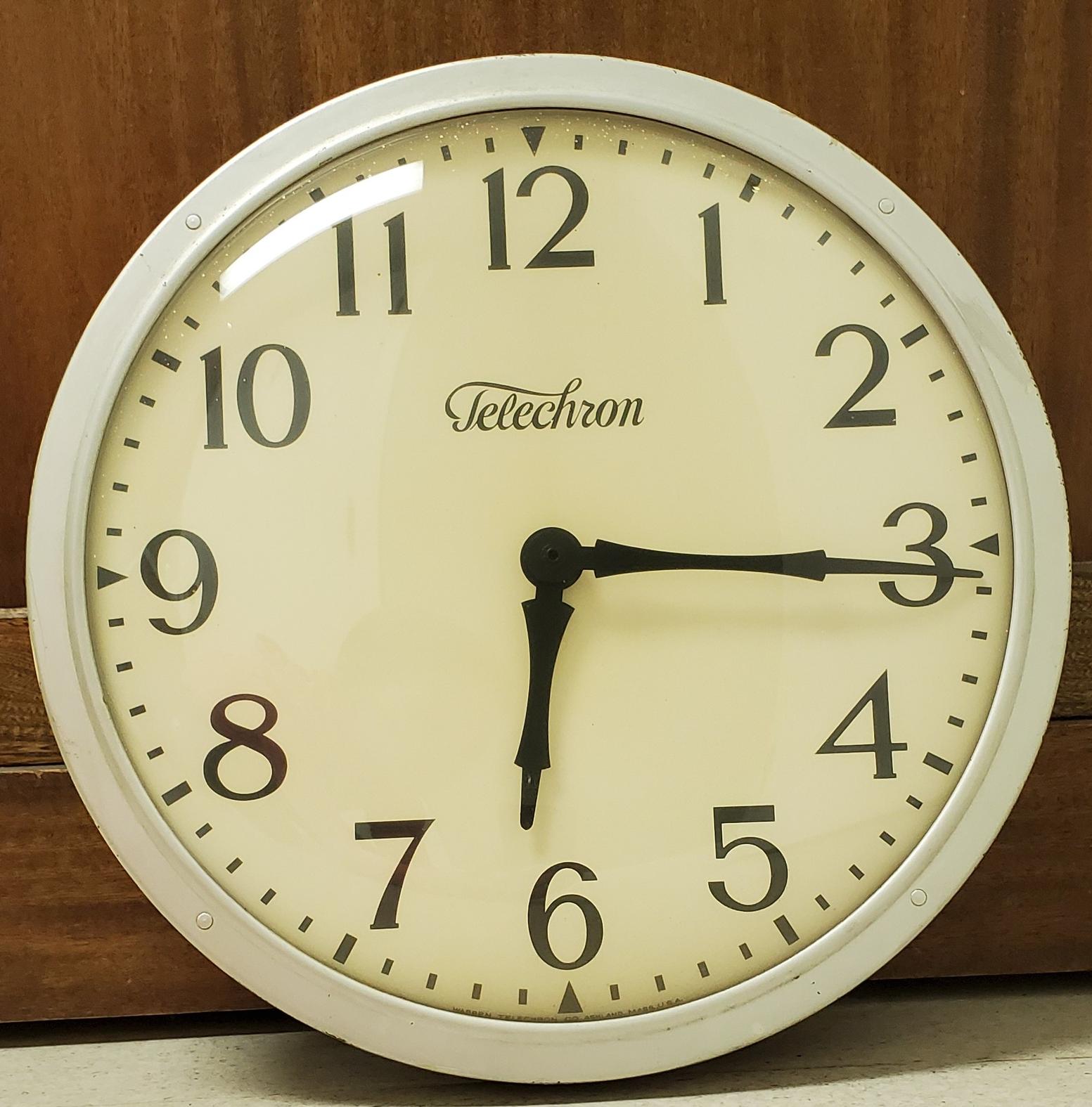 Telechron School Clock -000