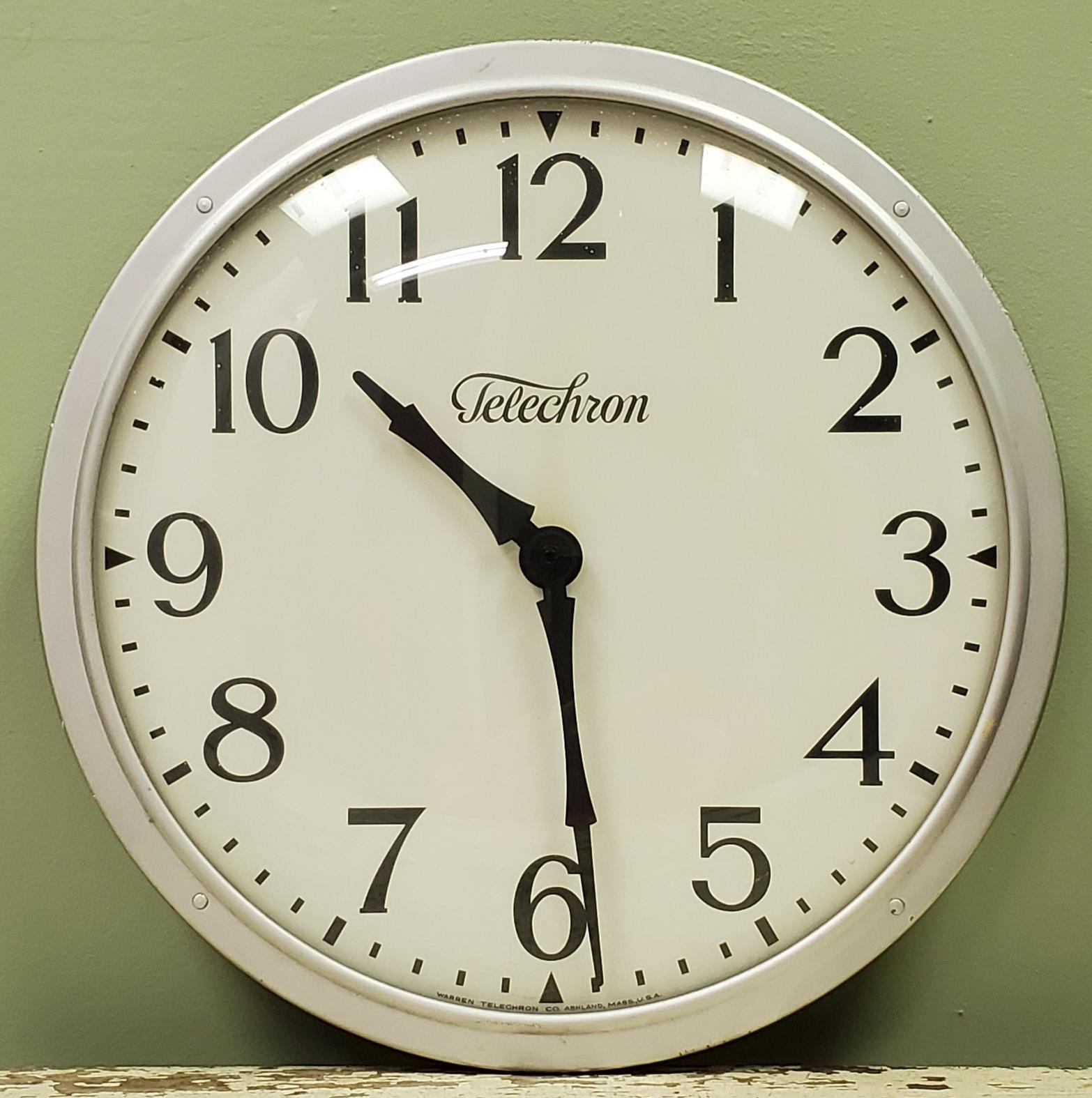 Telechron School Clock -001