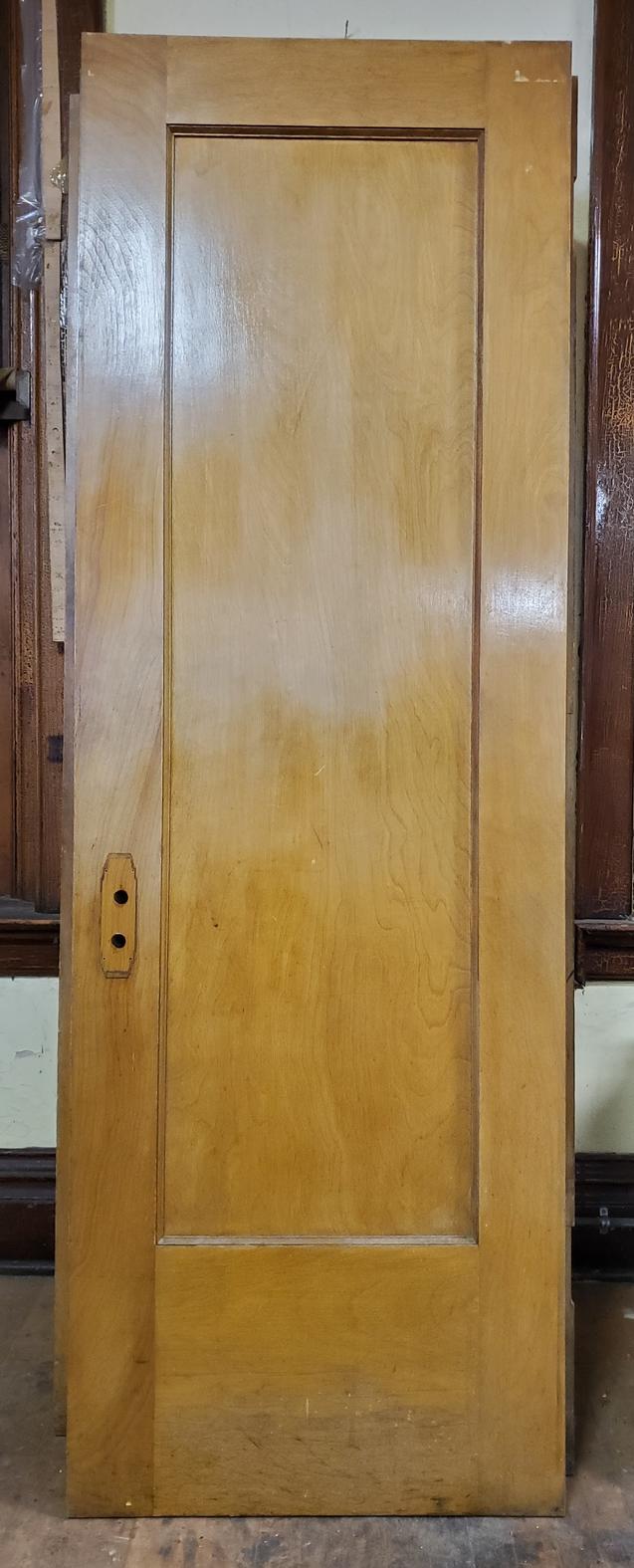 Two - 27.75 in Single Panel School Door-s