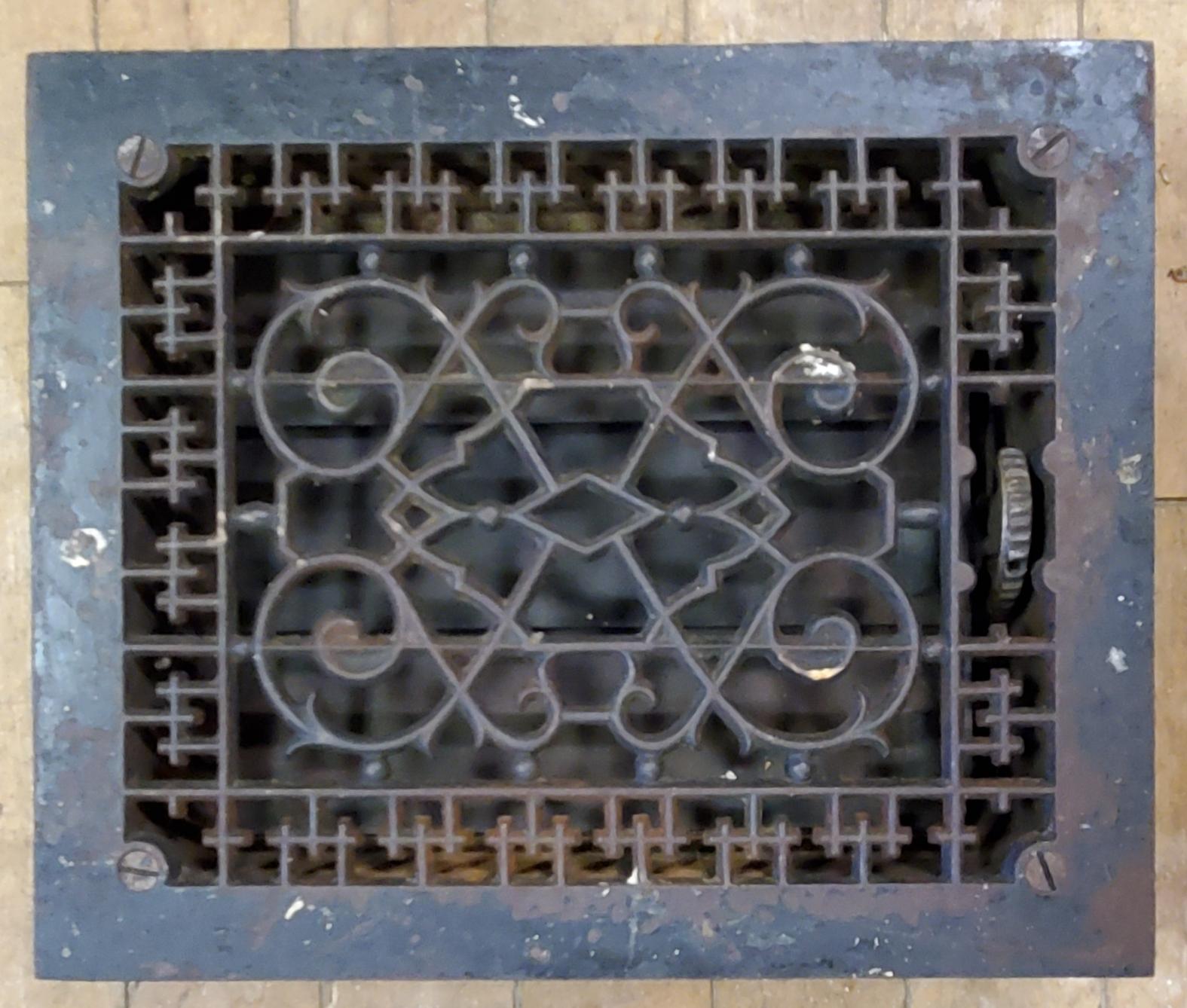 8 x 10 Cast Iron Grate -007