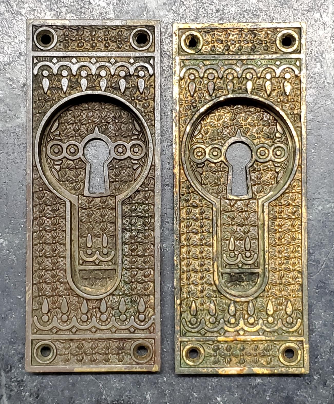 Pair Pocket Door Handles