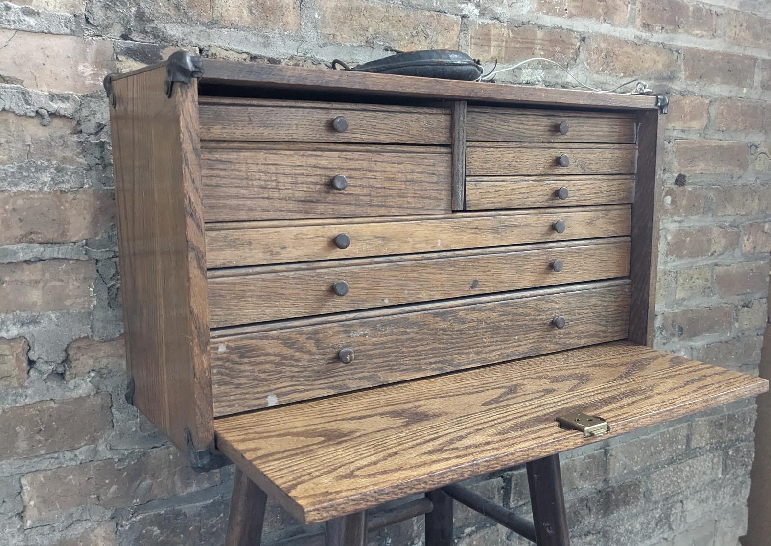 Antique Machinist's Tool Chest