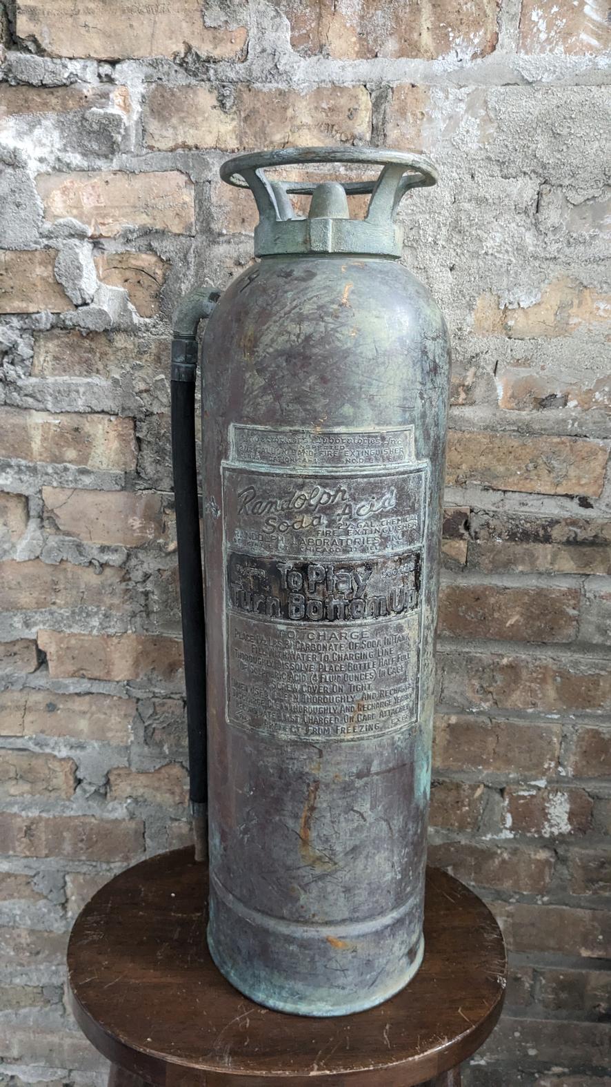 Randolf Soda Acid Tank