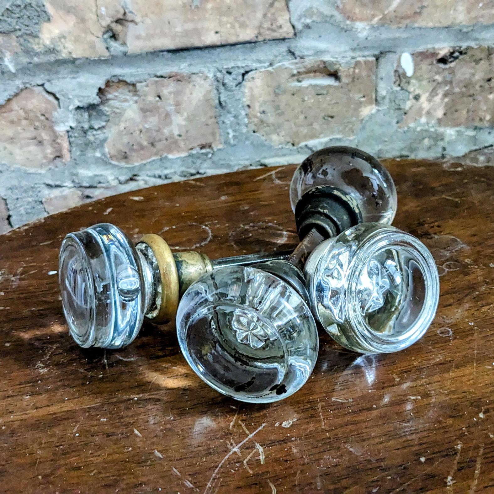 Antique Glass Door Knobs