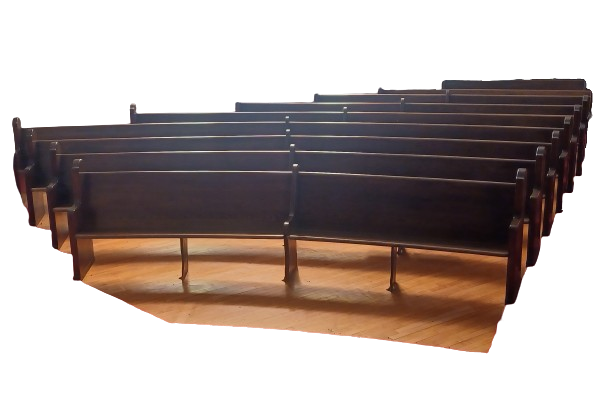 Curved Oak Church Pews