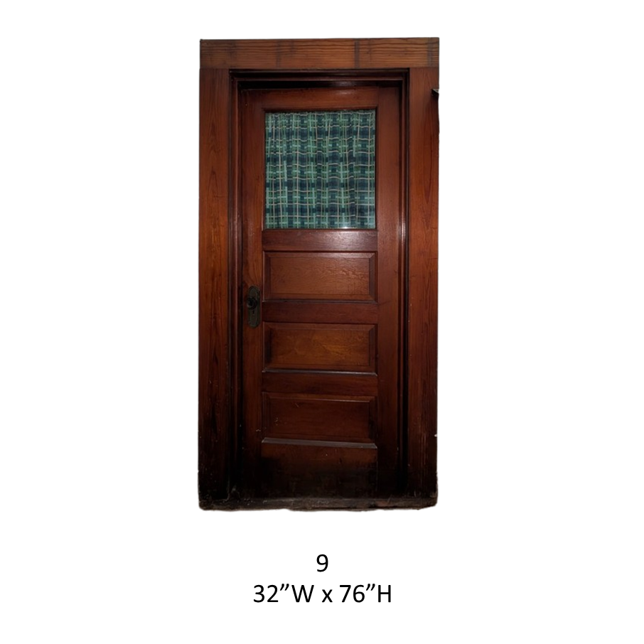 Antique Oak Half Lite Doors