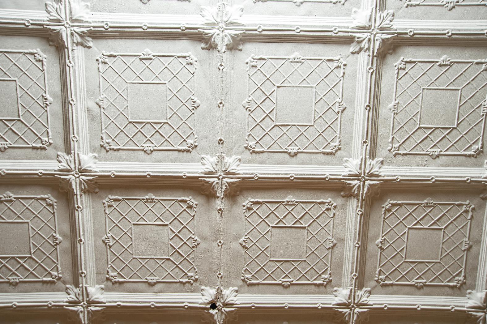 24x24 Geometric Tin Ceiling Tile