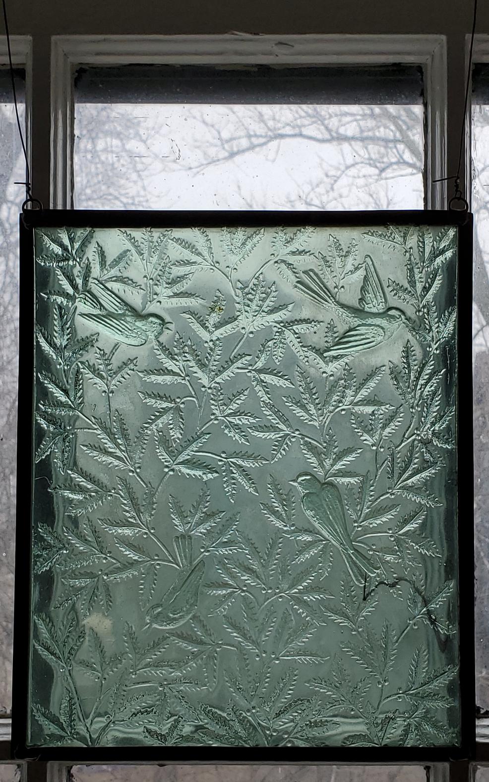 Stained Glass Window - Four Birds