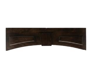 Salvaged Oak Keystone Arch Valance