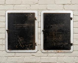 The Donley Bros. Co. Coal Shoot Door