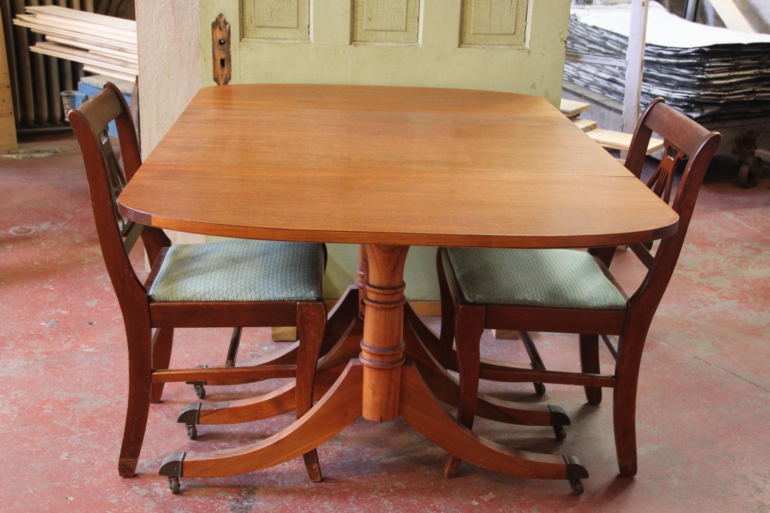 View Duncan Phyfe Reproduction Dining Table