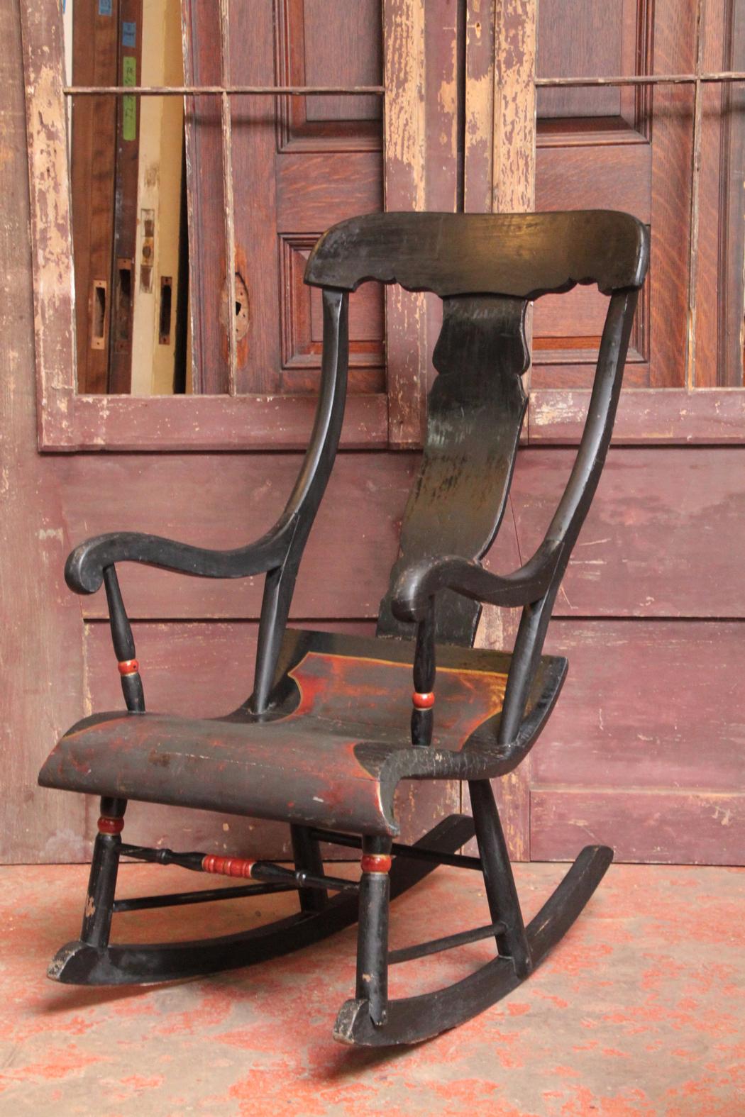 Boston Rocker Crescent Moon Antiques and Salvage