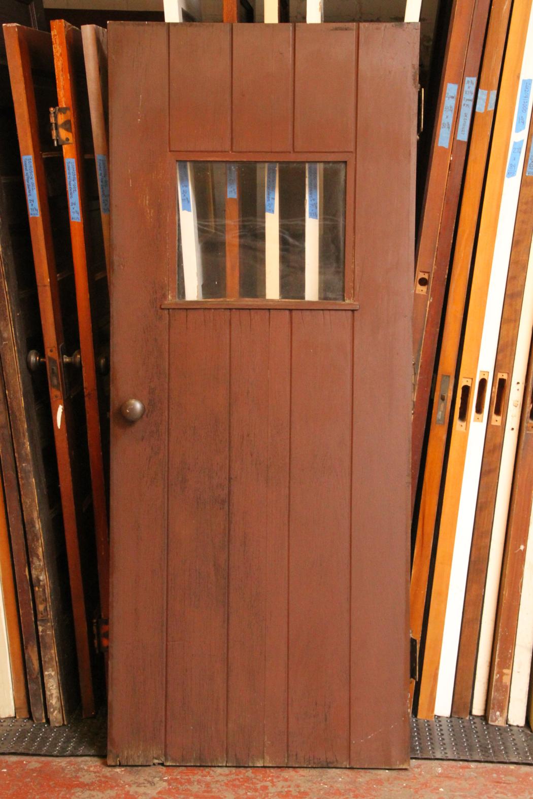 Tudor-style Service Door | Crescent Moon Antiques and Salvage