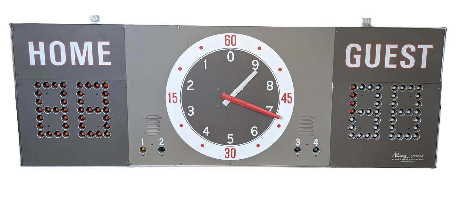 Vintage General Indicator Corp Score Board