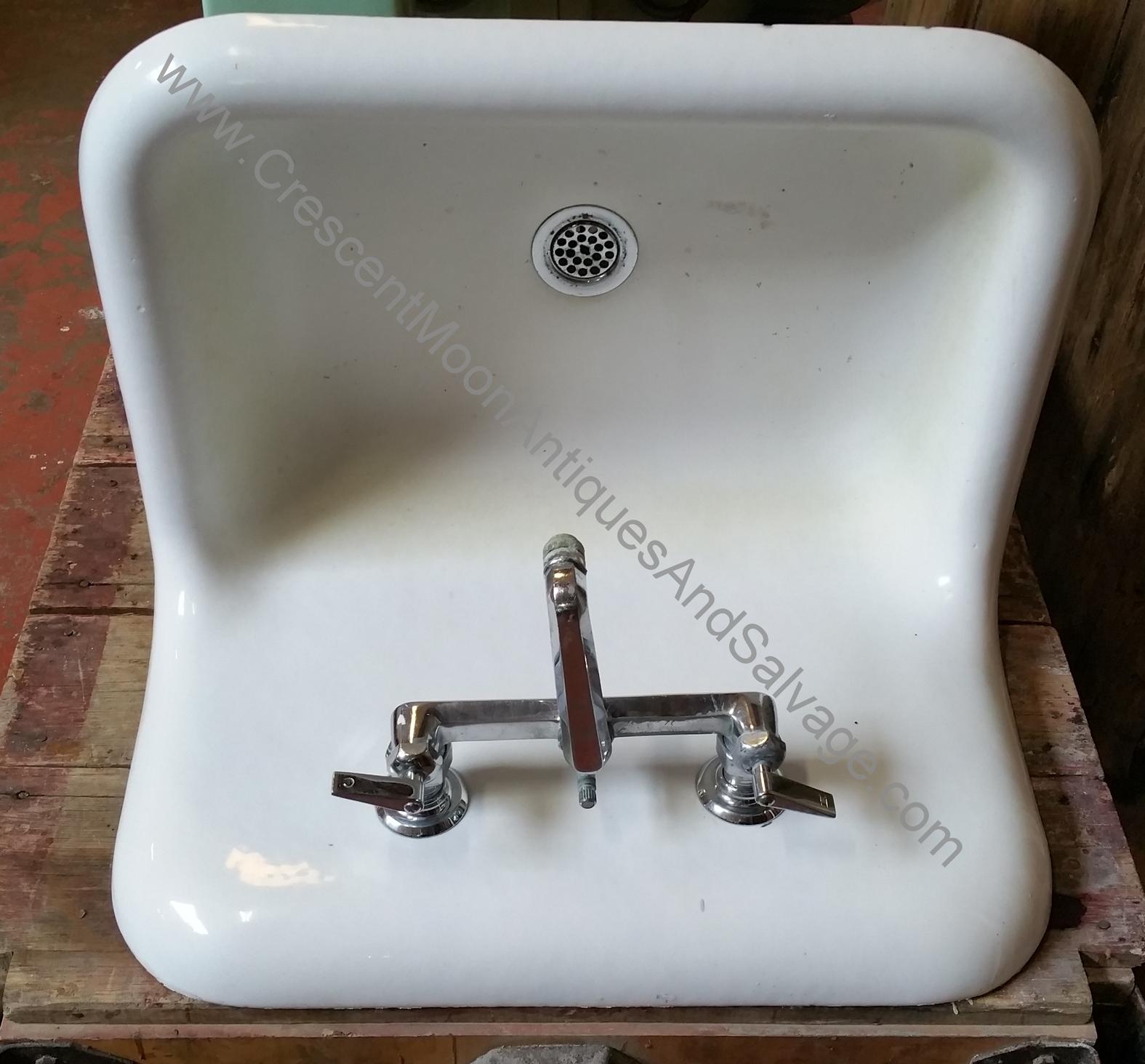 Slop Sink SOLD Crescent Moon Antiques and Salvage