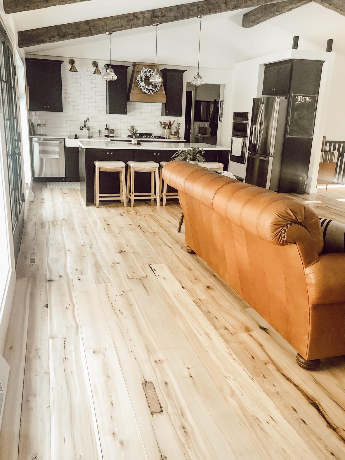 Rock Elm Floor and Clawfoot Tub-Winneconne WI