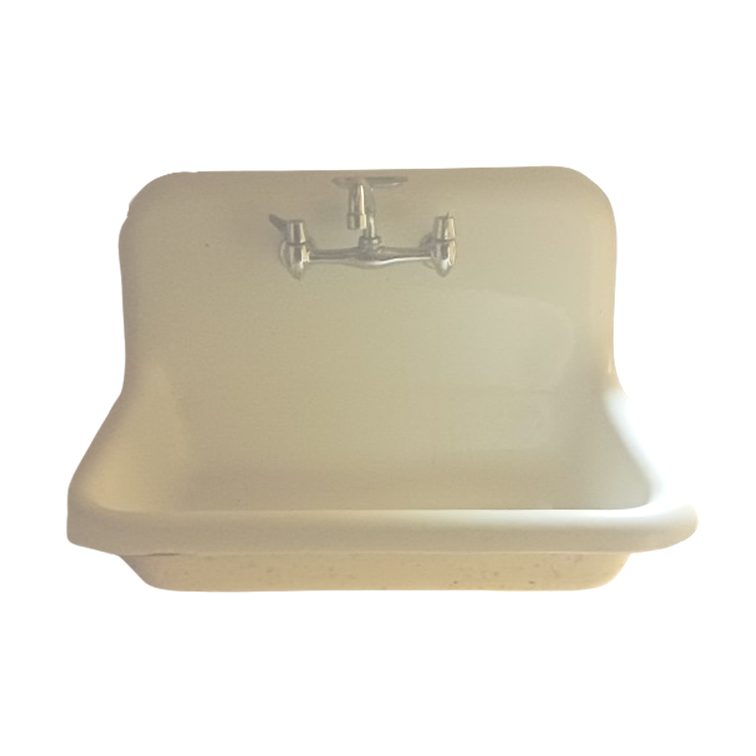 Vintage High Back Farmhouse Sink